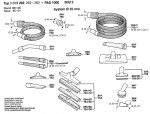 Bosch 0 603 269 281 PAS 1000 All Purpose Vaccuum Clean 110 V / GB Spare Parts PAS1000